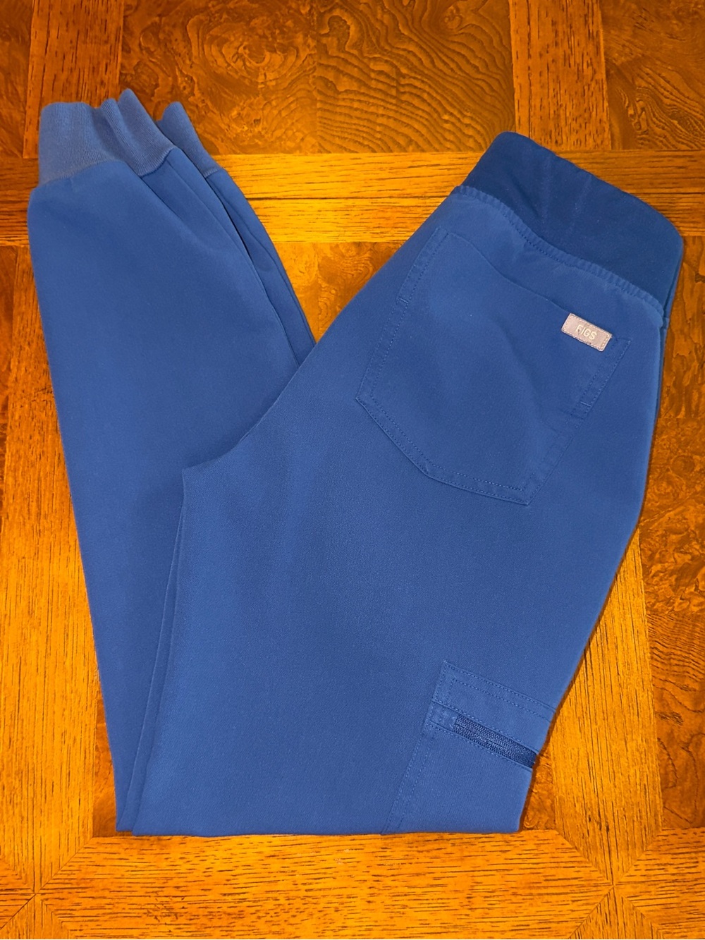 FIGS Zamora Jogger Scrub Pants Winning Blue size XXS